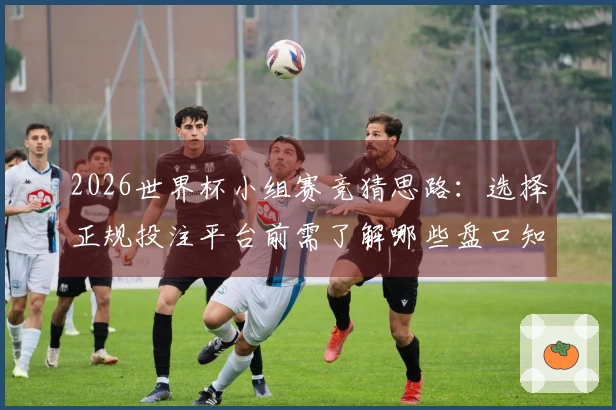2026世界杯小组赛竞猜思路：选择正规投注平台前需了解哪些盘口知识
