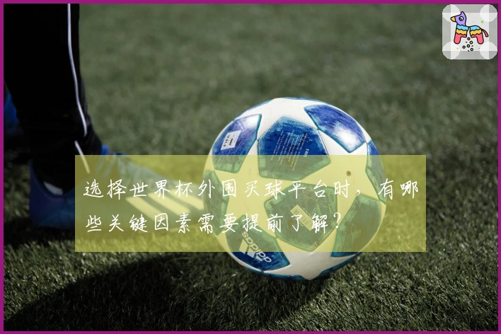 选择世界杯外围买球平台时，有哪些关键因素需要提前了解？